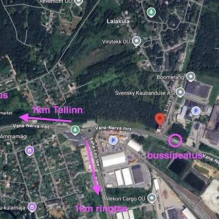 Korter With Gym, Parking, Coworking Maardu